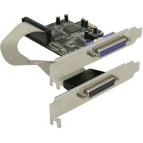 DeLOCK PCI Express kaart 2x Parallel interface kaart