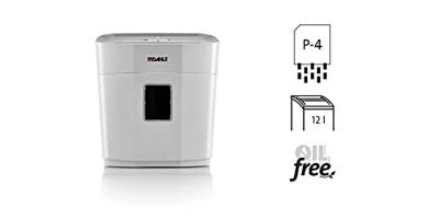 Dahle PS 140 Papierversnipperaar Cross cut 5 x 18 mm 12 l Aantal bladen (max.): 10 vellen Ook geschikt voor Nietjes, Creditcards, Paperclips