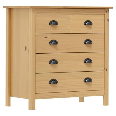 Dressoir Hill 79x40x80 cm massief grenenhout