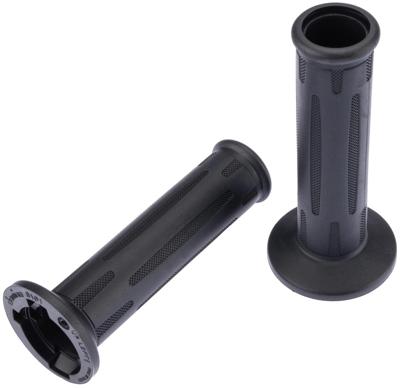 Domino rubber handvat "bmw style". rubber grip 6190 sw 122mm open