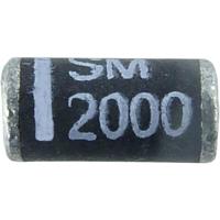 Diotec Si-gelijkrichter diode SM2000 DO-213AB 2000 V 1 A - thumbnail