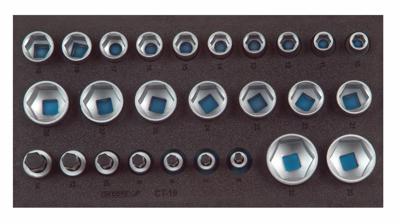 Gedore 1500 CT1-19 2308908 Steeksleutels 26-delig