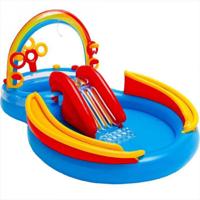 Intex speelzwembad regenboog - thumbnail