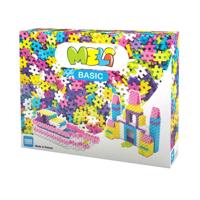 Meli basic roze bouwblokken, 1000dlg. - thumbnail
