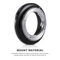 K&F Concept lensadapter Contax Yashica naar Fujifilm GFX medium format camera - thumbnail