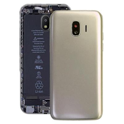 Achtercover + middelste omlijsting plaat voor Galaxy j2 Pro (2018) j2 (2018) J250F/DS (goud)