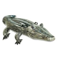 Intex realistische krokodil ride-on 170x86 cm - thumbnail