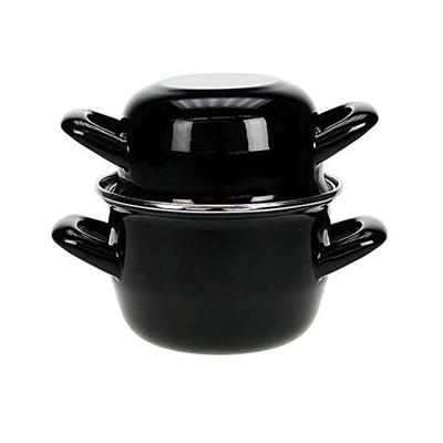 Cosy & Trendy Mosselpan - Zwart - ø 12 cm / 900 ml Cosy & Trendy Mosselpan - Zwart - ø 12 cm / 900 ml