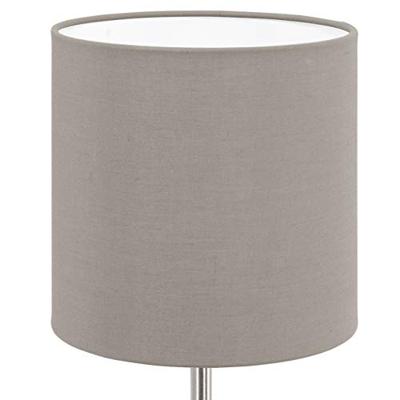 Eglo TafellampPasteri 40cm taupe met mat chroom - 31595