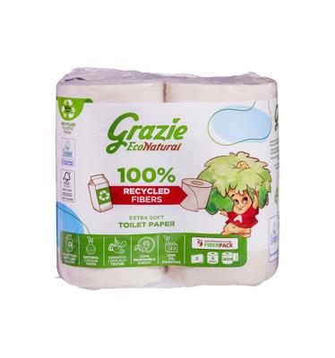 Toiletpapier 2-laags 4 Stuks Toiletpapier 2-laags 4 Stuks