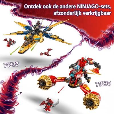 LEGO ninjago 71833 ras en arins superstormvliegtuig - thumbnail