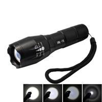 LT-XD 1 x CREE XML-T6 White Light LED Flashlight 1800 LM 5-Modes(Black) - thumbnail