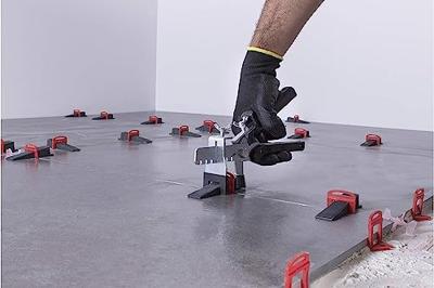Rubi Delta Levelling Systeem Clips | 6-16 mm | 3 mm | 400 stuks - thumbnail