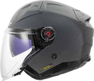 LS2 jethelm "of603 infinity ii concrete" helmet infinity ii concrete matt gr. s