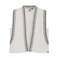 Sleeveless Embroidery Gilet Cloud - thumbnail