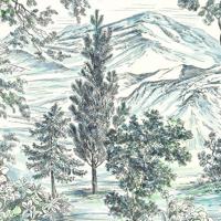 Noordwand Komar Ink Fotobehang Highland Trees - INX5-042 - thumbnail