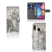 Samsung Galaxy A20e | Bookcase | Beton Print - thumbnail