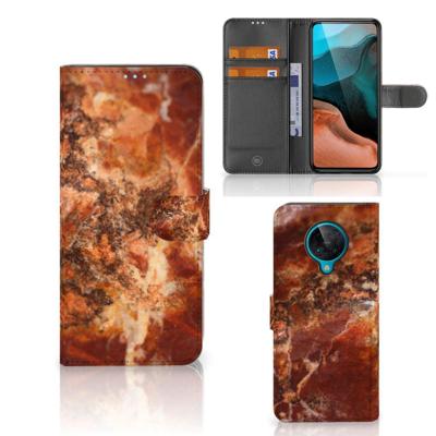 Xiaomi Poco F2 Pro | Bookcase | Marmer Bruin