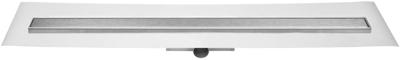 Easy Drain Compact FF Zero afvoergoot 70 x 6 cm. zijaansluiting Rvs