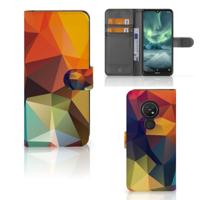 Nokia 7.2 | Nokia 6.2 | Book Case | Polygon Color - thumbnail