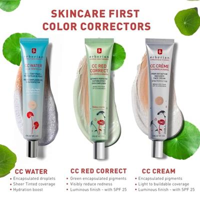 Erborian CC Water Centella Fresh Complex. Gel Skin Perfector Caramel - 15 ml BB & CC Cream Erborian CC Water Centella Fresh Complex. Gel Skin Perfector Caramel - 15 ml BB & CC Cream