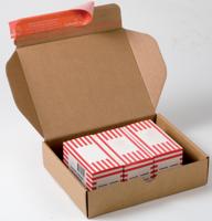 Colompac verzenddoos Modulbox, binnenformaat 192 x 155 x 43 mm, bruin - thumbnail