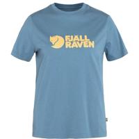 Fjallraven Logo T-shirt Dames Dawn Blue M - thumbnail