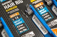 Preston KKH-B Bayonet Hair Rigs 10cm Size 10 - thumbnail
