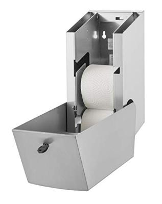 Wings Wings 2-rols houder voor kokerloze toiletrollen WIN TR2C SAL - RVS