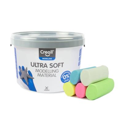Creall boetseerpasta, pot van 1,10 kg met geassorteerde kleuren Creall boetseerpasta, pot van 1,10 kg met geassorteerde kleuren