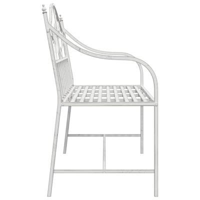 Tuinbank Wit 104 x 54 x 93cm Staal