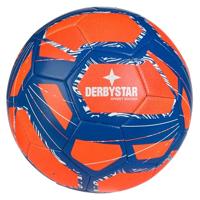 Derbystar Voetbal Street soccer V24 Oranje blauw wit 1560 - thumbnail
