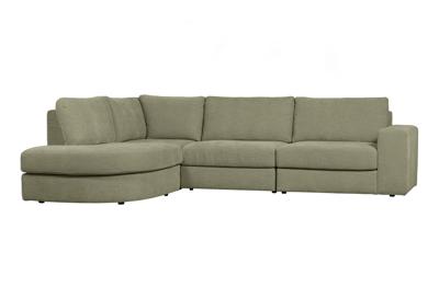 vtwonen Hoekbank 'Family' Links, Woven, kleur Groen