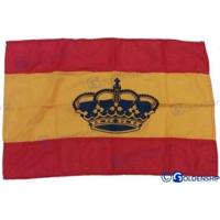 GS73328 - SPAANSE VLAG 40X60 MET KROON - thumbnail