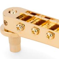 TonePros T3BP Gold USA Locking TOM Style Bridge - thumbnail