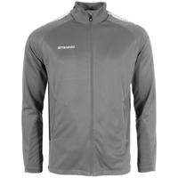 Stanno 408025 First Full Zip Top - Grey-Black - 3XL - thumbnail