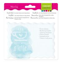 Vaessen Creative • acryl stempelblok 16x12x0,8cm - thumbnail