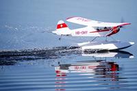 FMS Piper J3 Cub V4 1400mm PNP met Reflex System & Floats - thumbnail