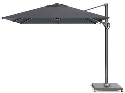 Platinum | Zweefparasol Voyager T² 270 x 270 cm | Faded Black