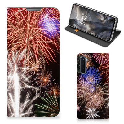 OnePlus Nord Hippe Standcase Vuurwerk OnePlus Nord Hippe Standcase Vuurwerk