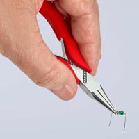 Knipex 35 21 115 Platte rondbektang Elektronica en fijnmechanica Recht Gereedschapsstaal 115 mm - thumbnail