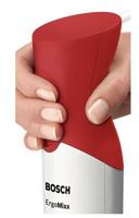 Bosch MSM64010 blender Staafmixer 450 W Rood, Wit - thumbnail