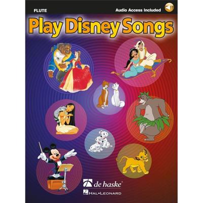 Hal Leonard Play Disney Songs Solo Arrangements of 12 Classic Disney Songs voor fluit