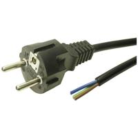 Cliff FCR72036 Stroom Netkabel Zwart 2.5 m - thumbnail