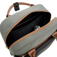 New Rebels Ferron Miami Rugzak 9L Waterafstotende Laptop Rugtas 13 inch Schooltas en Werktas van PU Nylon Comfortabel Antracite - thumbnail