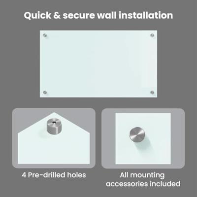 VidaXL Keuken achterwand 2 pcs wit 70 x 40 cm gehard glas VidaXL Keuken achterwand 2 pcs wit 70 x 40 cm gehard glas