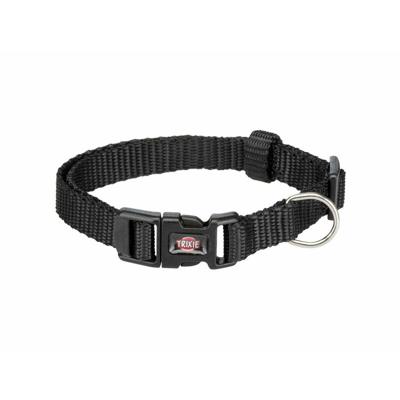 TRIXIE HALSBAND HOND PREMIUM ZWART 22-35X1 CM TRIXIE HALSBAND HOND PREMIUM ZWART 22-35X1 CM