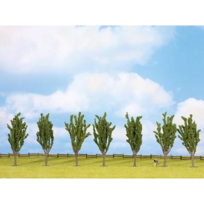 Noch 25098 H0/TT/N/Z Populieren 12 cm, 7 stuks