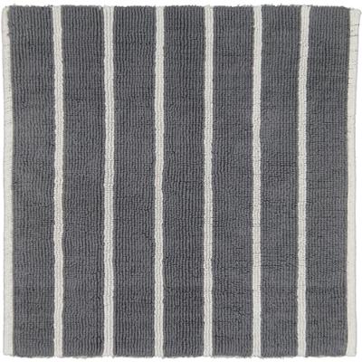 Cawö CAWÖ Home Keerbare Badmat Balance Gestreept 1008 77 platin 60x60