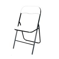 Klapstoel BRASQ FC100 Wit-zwart - thumbnail